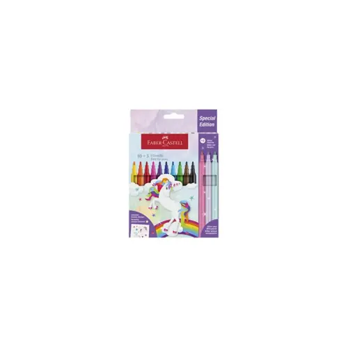 Feutre licorne - étui carton 10+3 - Faber-Castell