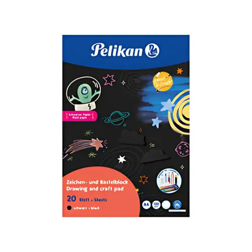 Bloc à dessins C4/20 - A4 - 120 g/m² - 20 feuilles - Pelikan