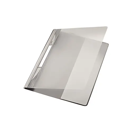 LEITZ Chemise à lamelle Exquisit, format A4+, PVC, bleu