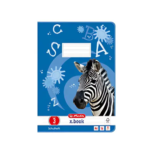 Cahier x.book - A4 - linéature dm / ligne - Herlitz