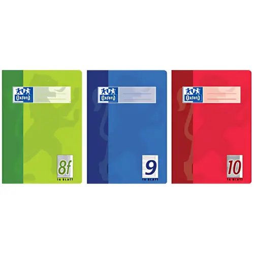 Cahier - format A5 - linéature 6 / blanc - 32 pages - Oxford