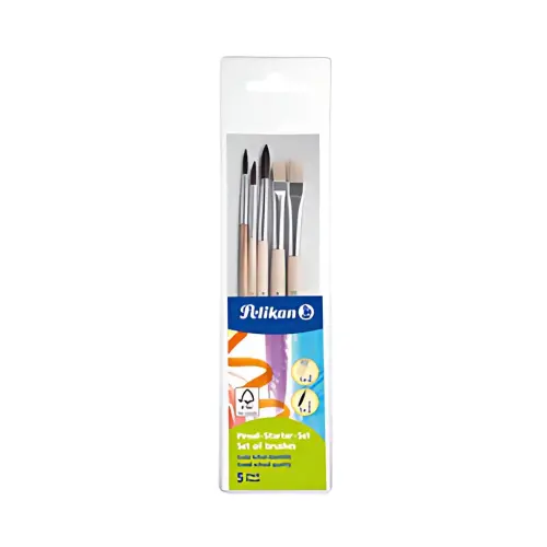 Kit de démarrage de pinceaux - 5 pièces - Pelikan