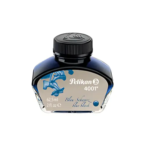 Pelikan Encre 4001 dans un flacon en verre, bleu-noir 