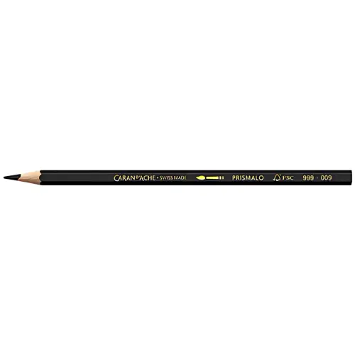 CARAN D'ACHE Crayon de couleur Prismalo, noir 