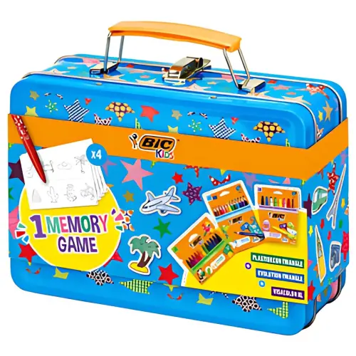 BIC KIDS Kit de coloriage pour le voyage 'MEMORY GAME' 