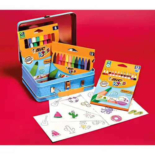 BIC KIDS Kit de coloriage pour le voyage 'MEMORY GAME' 