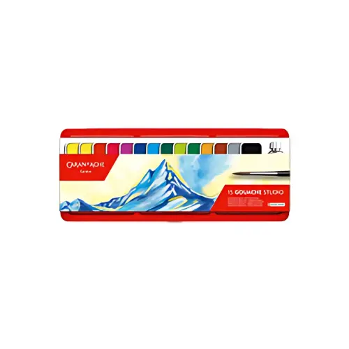 Gouache GOUACHE STUDIO - en tablettes - étui - Caran d'Ache
