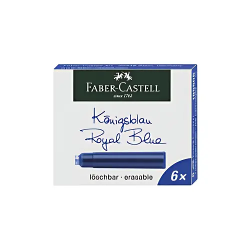 Cartouches d'encre standard - Noir - Faber-Castell 
