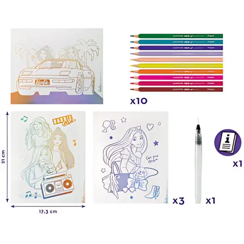 MAPED Creativ Kit aquarelle AQUA ART Barbie