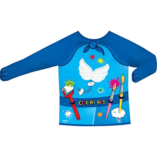 MAPED Tablier de peinture enfants COLOR'PEPS, T. 104-128 cm 