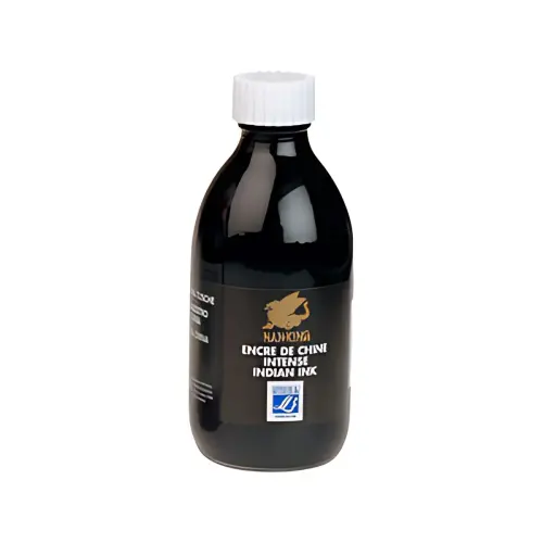 LEFRANC BOURGEOIS Encre de Chine Nan-King, 14 ml, noir