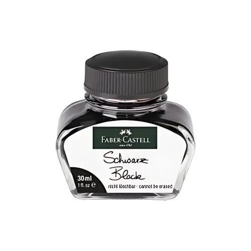 FABER-CASTELL Flacon d'encre, contenu: 30 ml, noir 