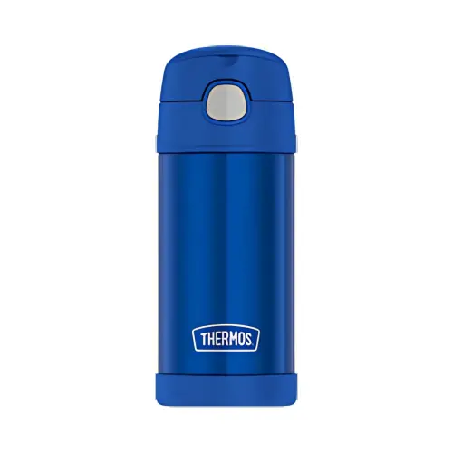 THERMOS Gourde isotherme FUNTAINER Straw Bottle, bleu
