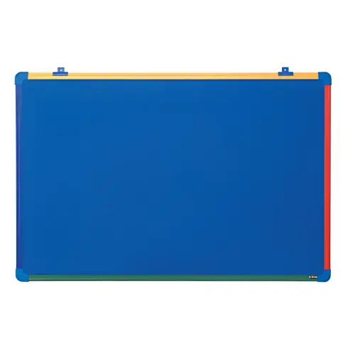 Bi-Office Tableau en feutre pour enfants Schoolmate, bleu