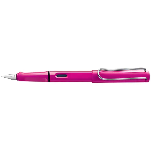 LAMY Stylo &agrave; plume safari pink, taille de plume: M 