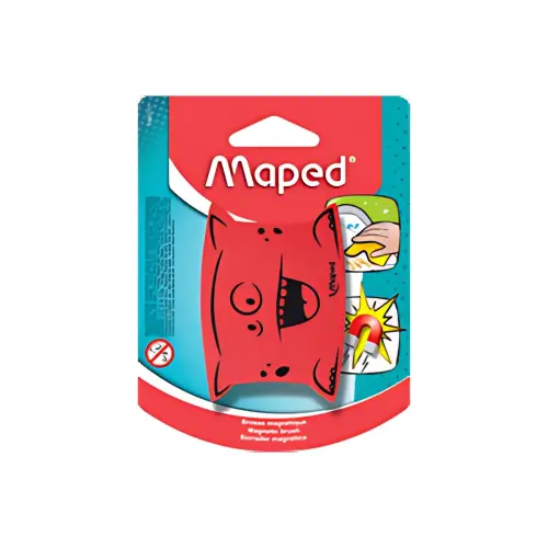 MAPED Eponge pour tableau 'Monstre', magnétique, couleurs