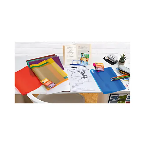 HERMA Protège-cahier transparent, A4, en PP, set de 10