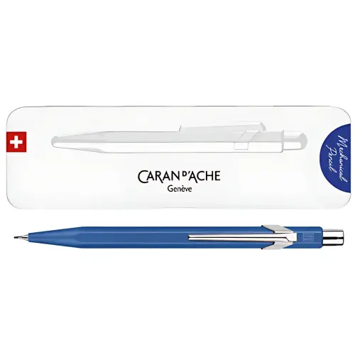 Porte-mines 844 Colormat-X - 0,07 mm - Bleu - Caran d'Ache