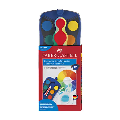 Palette de peinture CONNECTOR - 24 couleurs - Faber-Castell