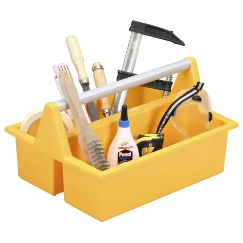 Boîte porte-outils McPlus Carry 40, PP, jaune - Allit
