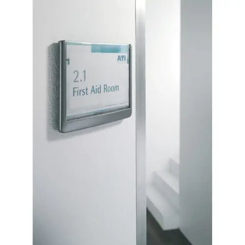 Plaque de porte click sign 149 x 148,5 mm - Durable