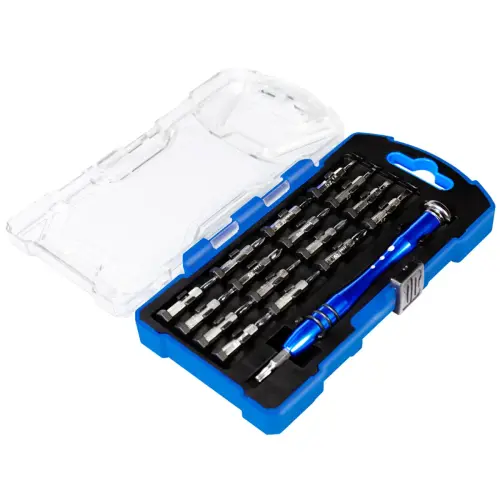 Tournevis avec jeu de 17 embouts - Logilink
