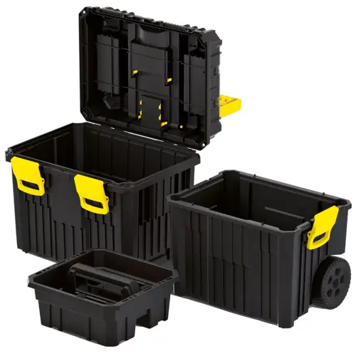 Valise &agrave; outils McPlus Mobile 26, noir/jaune - Allit 