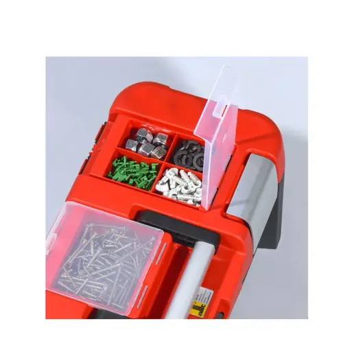 Bo&icirc;te &agrave; outils McPlus Alu 21, PP, rouge/noir - Allit 