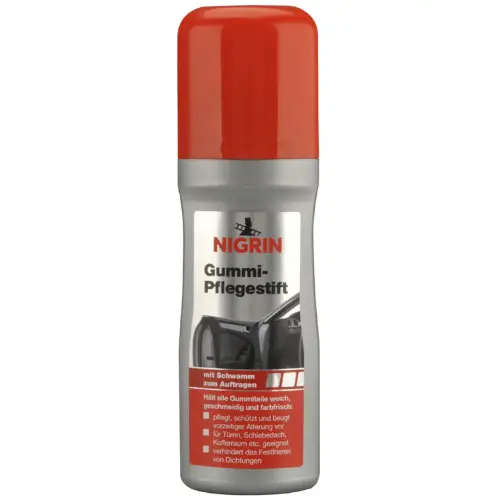 Stick d'entretien du caoutchouc 75 ml - Nigrin 
