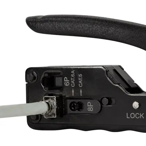 LogiLink Pince &agrave; sertir pour Cat.5e/Cat.6/Cat.6A/Cat.7 RJ45 - Logilink professional 