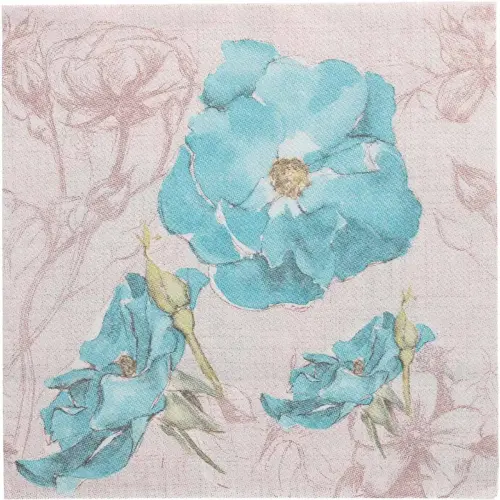 Serviette à motif 'ROYAL Collection Blossom' - Papstar