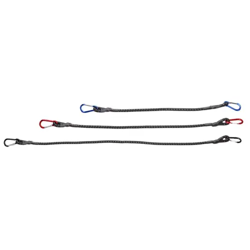 Tendeur &eacute;lastique avec mousqueton, longueur: 1.000 mm - Unitec 