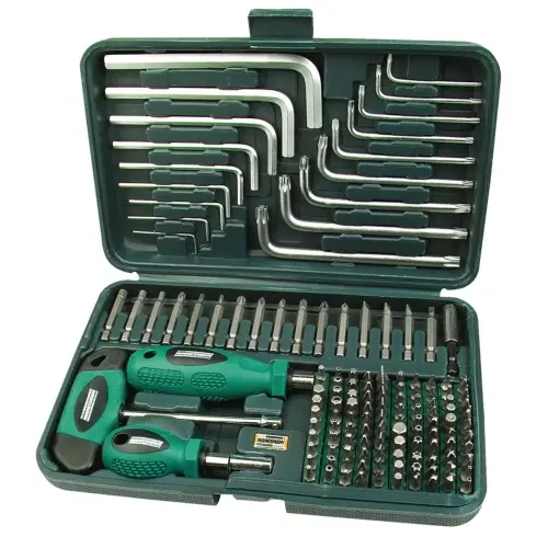 Jeu d'embouts, 139 pièces, boîte - Brüder mannesmann