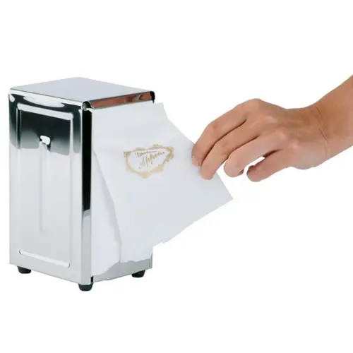 Distributeur de serviettes, acier inoxydable poli miroir - Aps