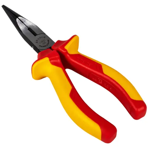 Pince à long bec, certifiée VDE, 160 mm - Brüder mannesmann