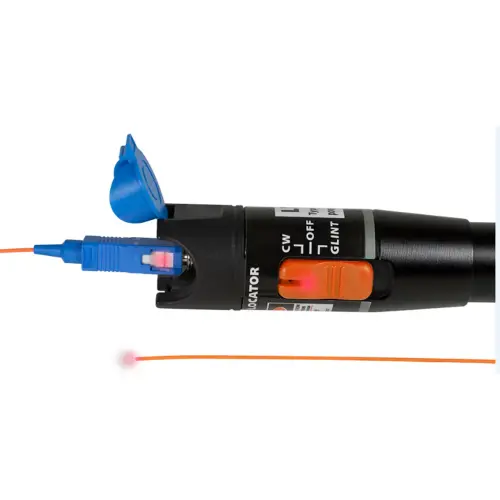 LogiLink Testeur de continuité FO (Fiber Checker), noir - Logilink professional