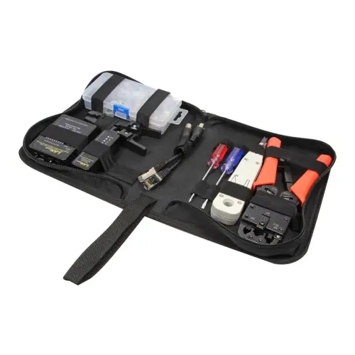 LogiLink Kit d'outils pour r&eacute;seau, 55 pi&egrave;ces - Logilink professional 