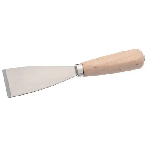 Spatule à rouille, poignée en bois, 50 mm - Westex