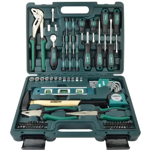 Boîte à outils, 87 pièces, en coffret - Brüder mannesmann