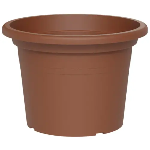Pot de fleurs 'Basic round', diam.: 200 mm, terracotta - Tera