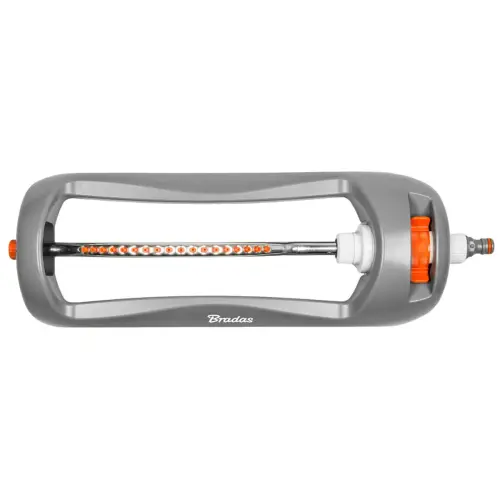 Arroseur oscillant WHITE LINE, 18 buses, gris/orange - Bradas
