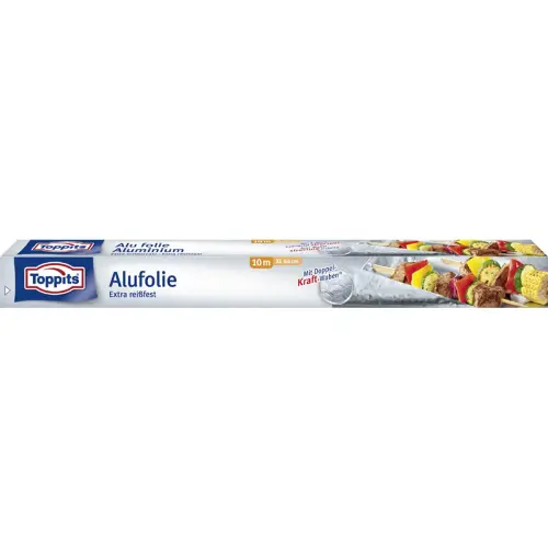 Film aluminium, largeur: 440 mm, longueur: 10 m - Toppits 