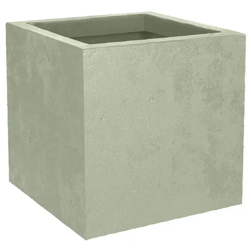 Bac à plantes BASALT UP, cubique, 295 mm, anthracite - Eda Fontaine