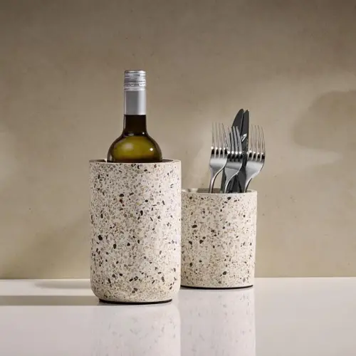 Range-couverts TERRAZZO, béton, beige - Aps