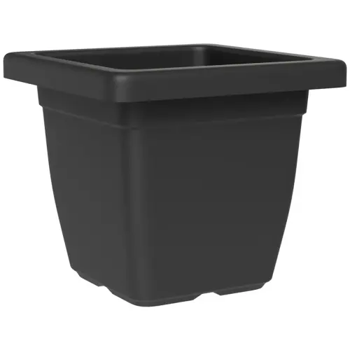 Pot de fleurs Nazca - largeur 300 mm - Anthracite - Tera 