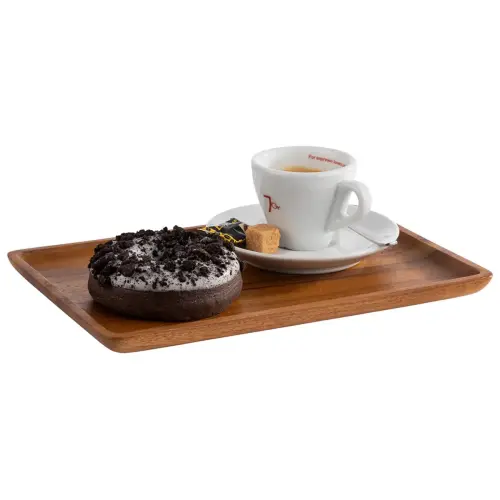 Planche de service, (L)250 x (P)170 x (H)15 mm, brun - Aps 