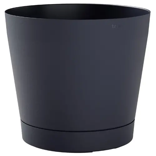 Pot de fleurs Orione - diam&egrave;tre 380 mm - Caramel - Tera 