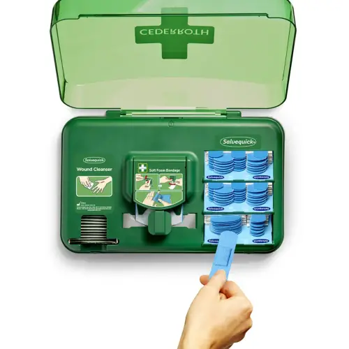 Kit de premiers secours Wound Care Dispenser Blue - Cederroth