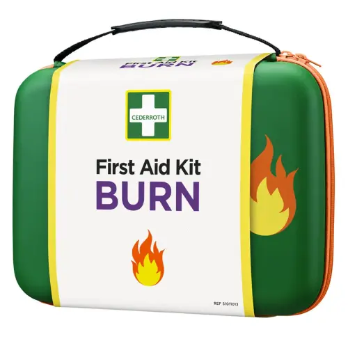 Kit de premiers secours First Aid Burn, coffret - Cederroth 