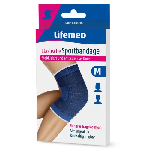 Bandage sportif 'Genouillère', taille: M - Lifemed
